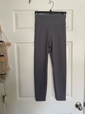 NWT Wilo The Label High-Waist Active Leggings — Ribbed Charcoal Gray Women’s Sm